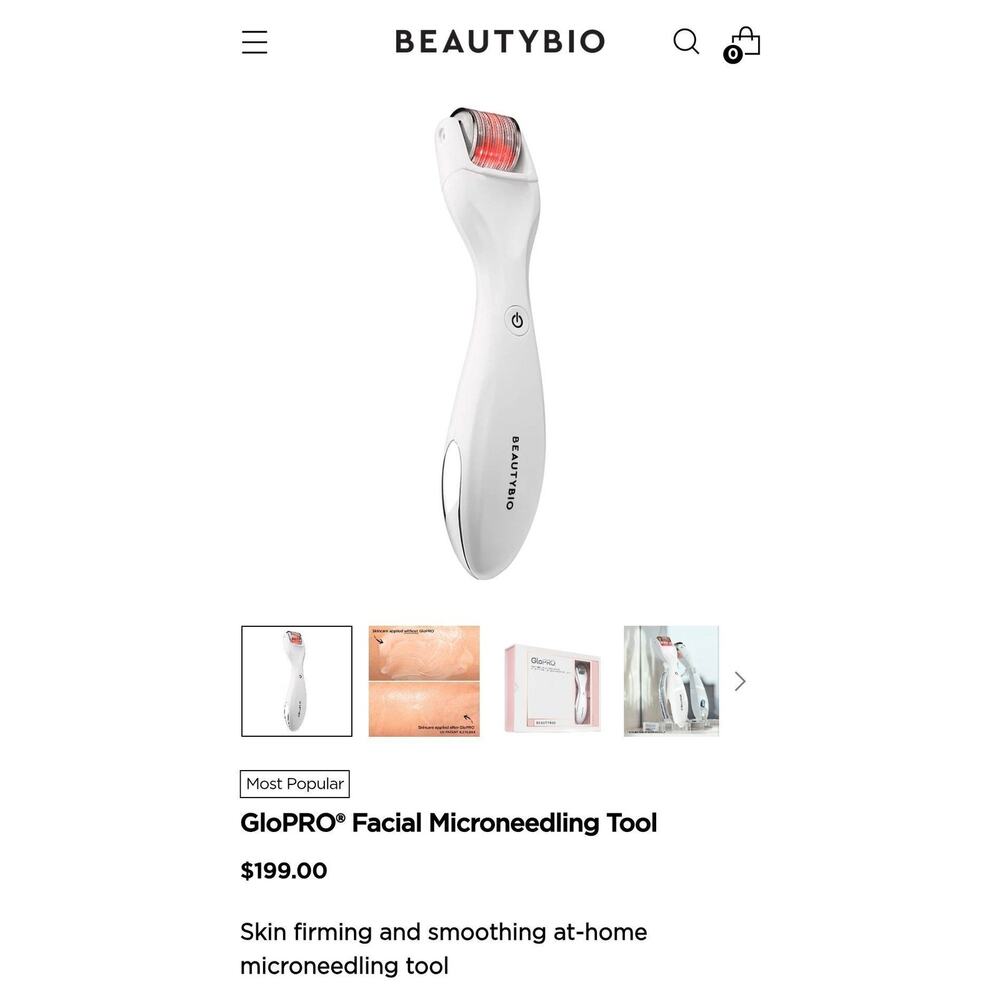 BioBeauty GloPRO Microneedling regeneration tool
